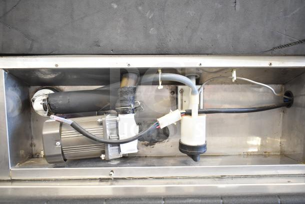 Hoshizaki KM-1301SWH Commercial Ice Head, 208-230V, 1 Phase. Stainless steel components visible, good condition.