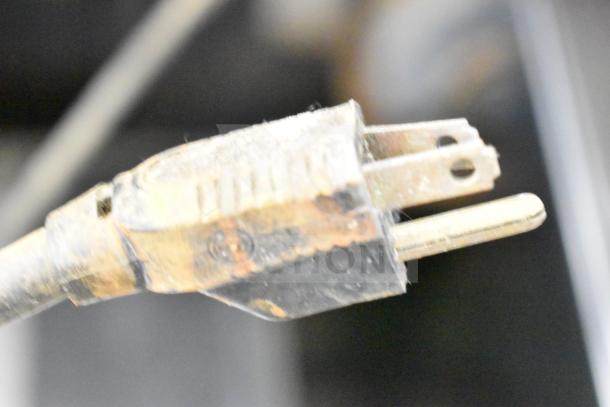 Blodgett commercial gas convection oven, full size, shows detailed power plug in used condition.