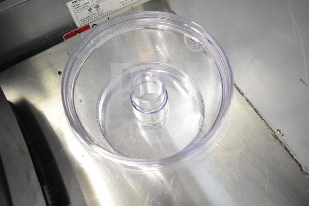 Cuisinart Countertop Food Processor bowl, clear plastic, for 115V, 1-phase model. Includes 2 bowls, 1 S blade.