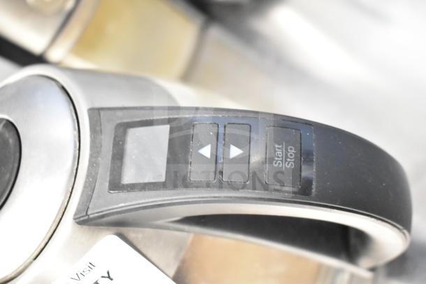 Black & Decker 2-slot toaster, Chefman hot water pitcher with controls, Krups GVX212/6W0 grinder; auction bundle.