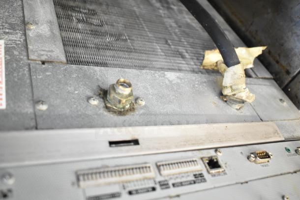 Hoshizaki KM-650MAH ice machine head, visible connectors, and wiring, in used condition, 208-230V, 1 Phase.