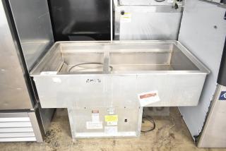 Atlas Metals RM-3 Commercial Refrigerated Drop In, 120V, 1 Phase, stainless steel, visible model marking, used condition.
