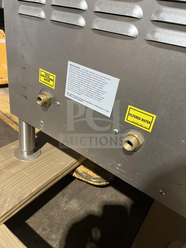 Vulcan C24ET10 stainless steel electric convection steamer, dual compartment, Energy Star certified, 208/240V 3 Phase, new.