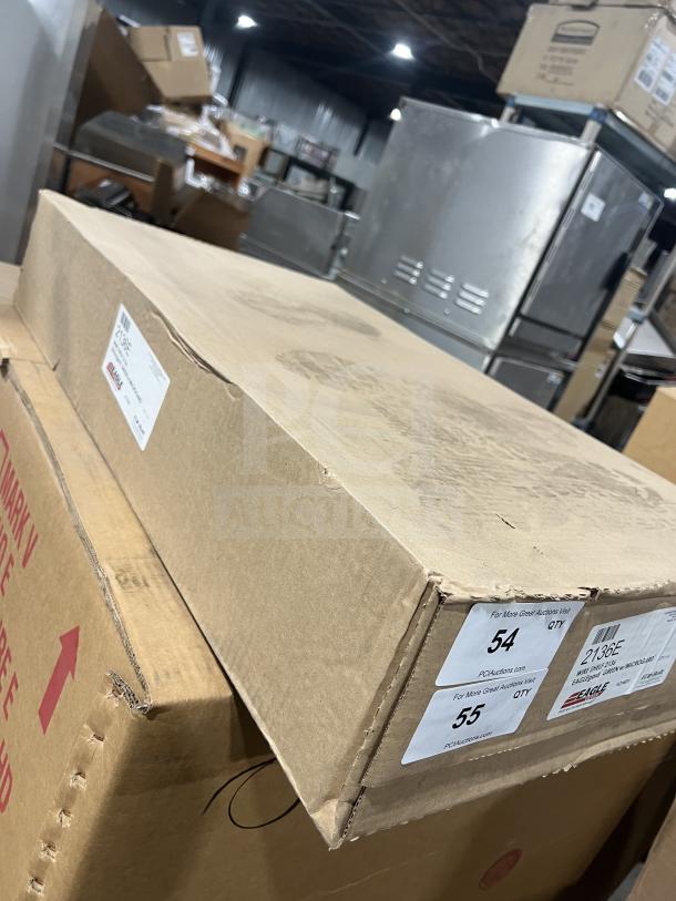 Brand new Eagle 21"x36" epoxy-coated wire shelf, model 2136E, in original packaging, labeled and sealed.