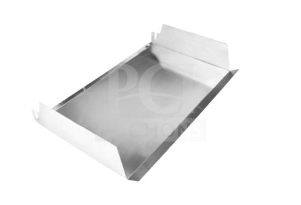 Brand new Cleveland SG-28 commercial stainless steel sneeze guard, sleek and durable design. Ideal for food service.