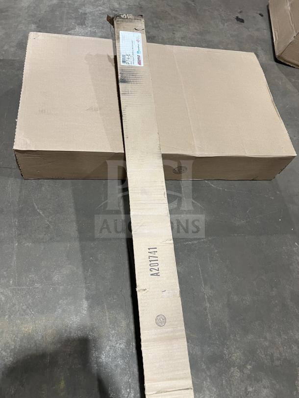 Brand new Eagle 21"x36" green epoxy-coated wire shelf in box. Model 2136E. Box shows minor wear, labeled for shipping.