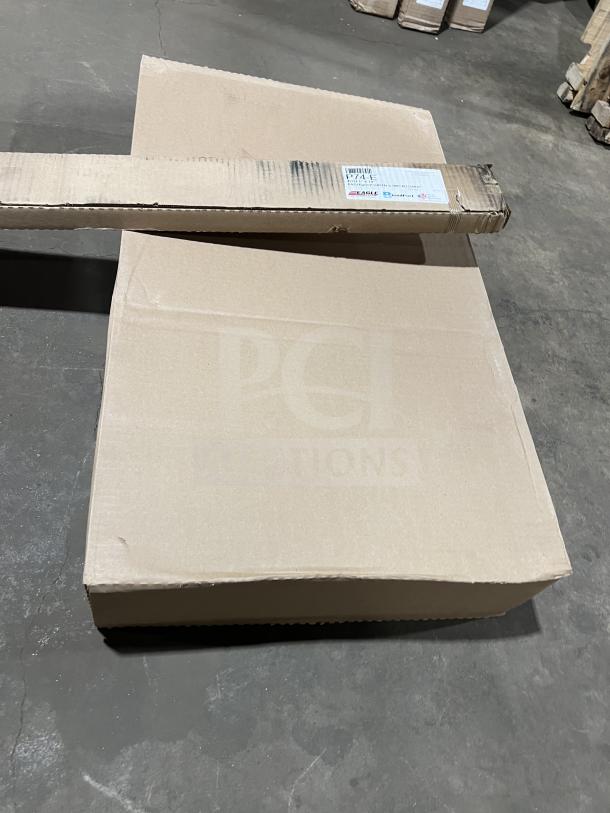 Brand new Eagle Model 2136E epoxy-coated wire shelf, 21"x36", in original packaging.
