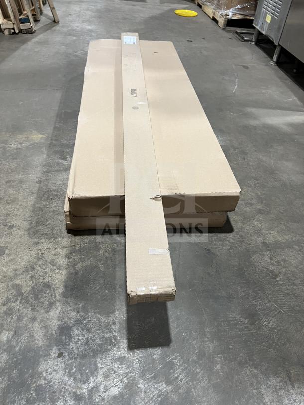 Eagle 21"x54" epoxy-coated wire shelf, model 2154E, brand new in box, commercial grade, green finish.