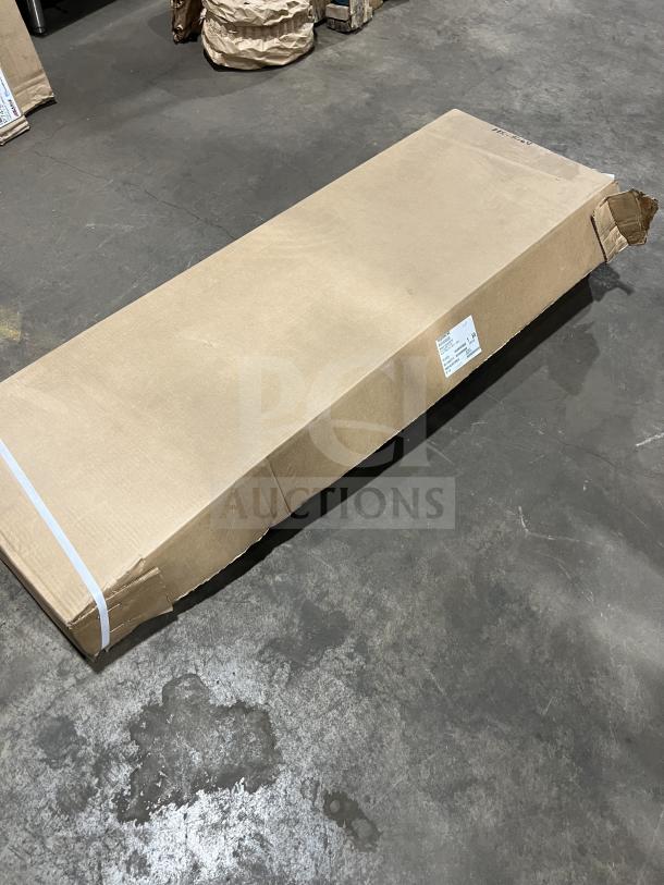 New in box Hoshizaki HS5164 48" stainless steel double overshelf for refrigerators, SN: 10209292.