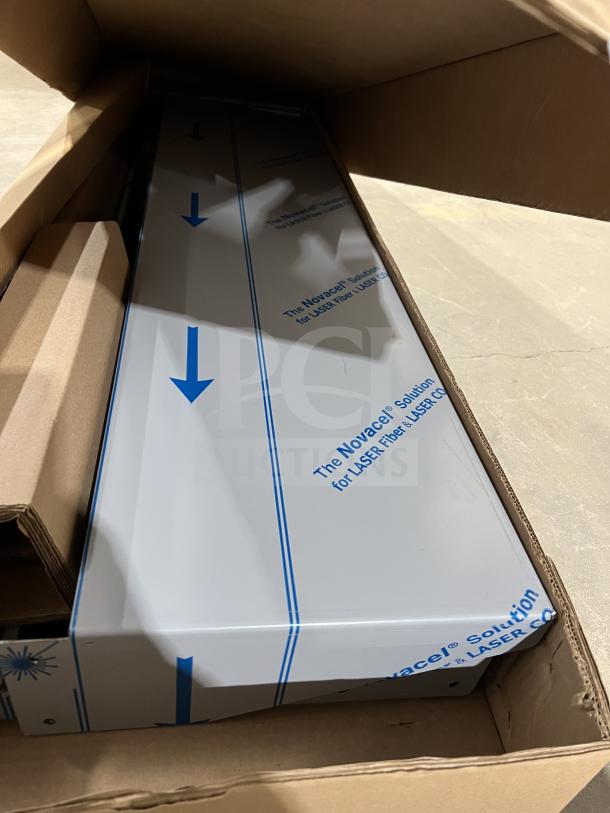 Brand new Hoshizaki HS5164 stainless steel 48" double overshelf in box for commercial refrigerators. Model HS-5164.