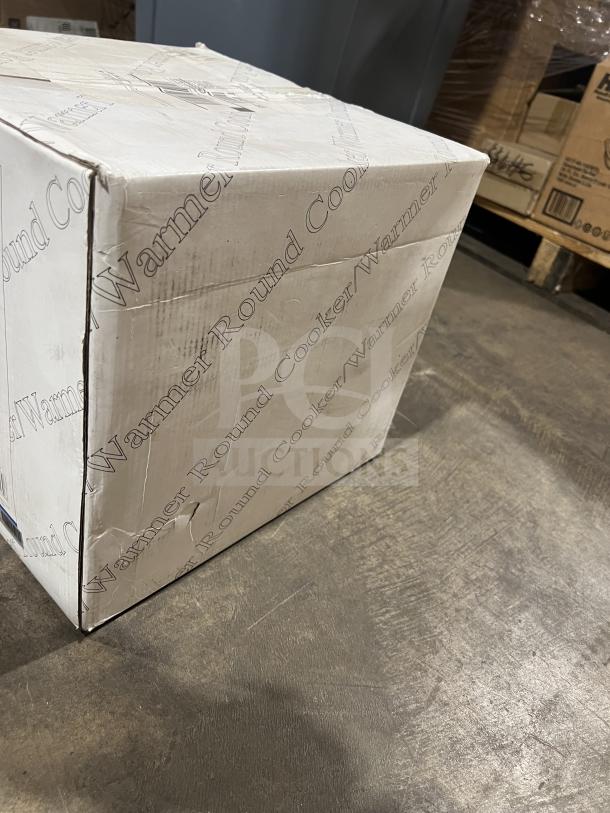 Boxed Adcraft FW-1200WR/B 11 Qt Cooker/Warmer. Brand new, thermostatic controls, 120V, serial number 2022900101989.