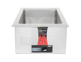 Brand new Vollrath Cayenne Series stainless steel electric countertop food warmer, model 72001, 120V, in box.