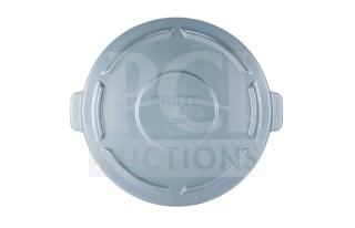 Rubbermaid Brute Series gray 20-gallon trash container lid, model FG261960GRAY, in brand-new condition.