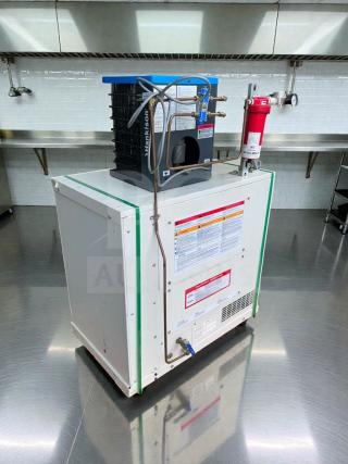 Powerex oil-less scroll air compressor, superior condition, with SPX Hankison dryer, model HPR5-10, 115V, fully tested.