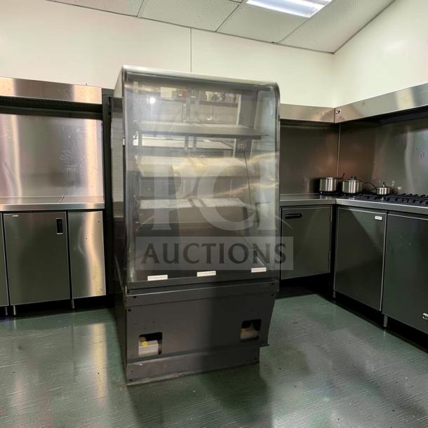 Structural Concepts SB2755 refrigerated bakery display case, premium condition, 220V, single phase, fully tested and working.