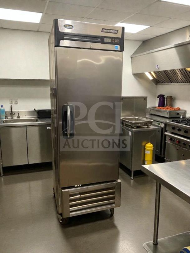 Exceptional condition Nor-Lake AdventEDGE F23-S commercial freezer, stainless steel, single door, 115V, fully tested.