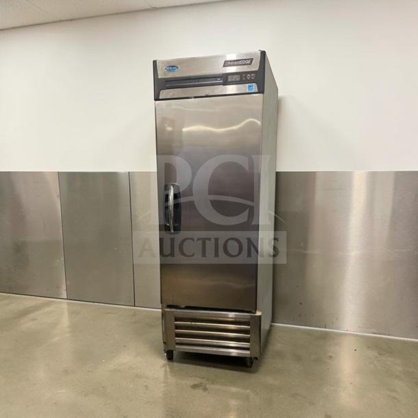 Nor-Lake AdventEDGE F23-S commercial reach-in freezer, stainless steel, exceptional condition, fully tested, 115V/single phase.