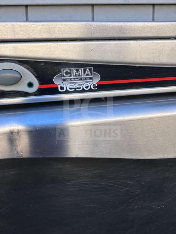 Premium condition Krono DUPLA 50 USA undercounter dishwasher, 220–240V, fully tested; stainless steel exterior with CMA label.