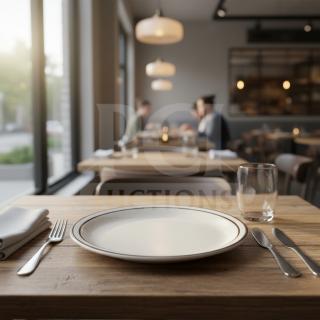 Brand new 5 1/4” Dessert Sand Plates by World Tableware, Ultima model DSD-5, restaurant grade, factory sealed.