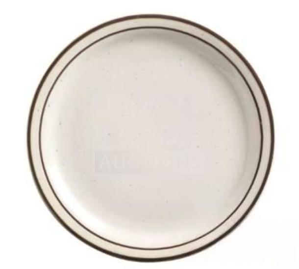 Brand new Ultima 5 1/4” Dessert Sand Plates, Model DSD-5 by World Tableware. Six dozen, restaurant grade, factory sealed.