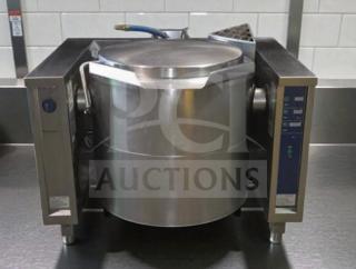 Electrolux Professional GU5EOE0000 commercial tilting boiling pan, premium condition, stainless steel, UL listed, fully tested.