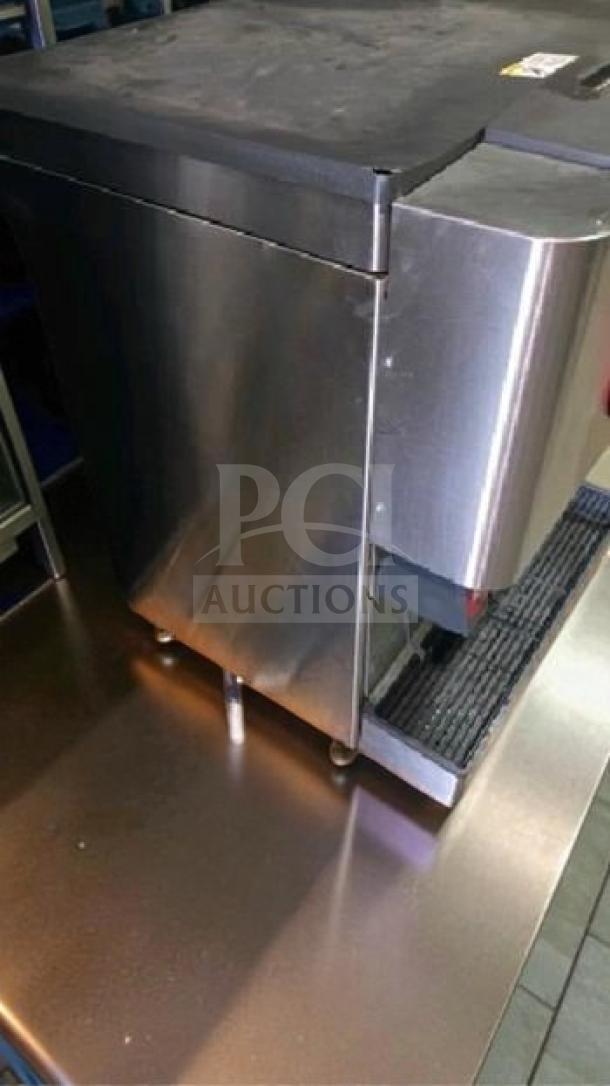 Stainless steel Coca-Cola multi-flavor soda fountain dispenser, model 41930R, high-grade condition, fully tested operational.