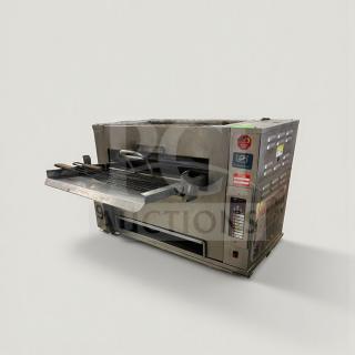 Duke Electric Conveyor Broiler Oven, Model DUK-L-BROIL-0527, immaculate condition, high-capacity, fully tested, stainless steel.