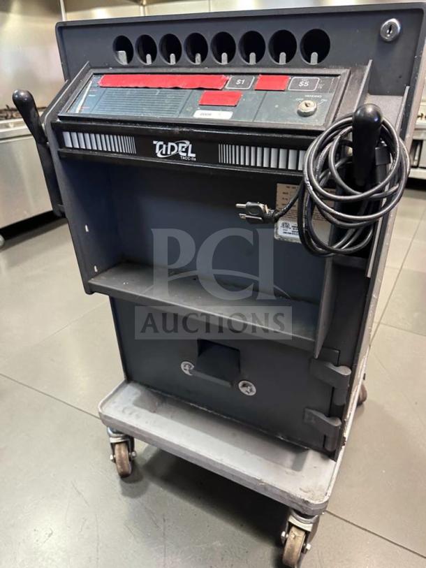 Tidel TACC-IIa currency safe, commercial cash recycler, UL listed, tested, top-tier condition, includes power cable.