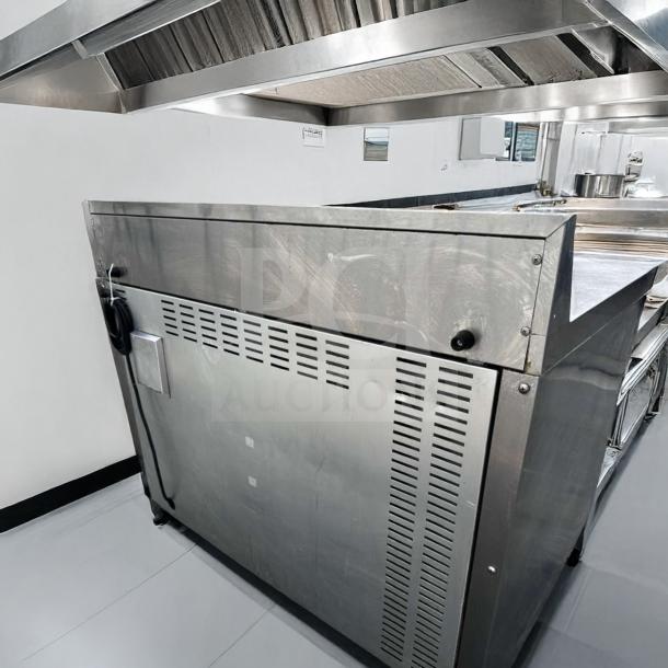 Continental Refrigerated Chef Base, 48" stainless steel, commercial worktop, outstanding condition, fully tested.