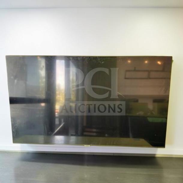 Samsung 55” Q6F Series QLED 4K UHD Smart TV, high-quality condition, fully tested, perfect for commercial or residential use.