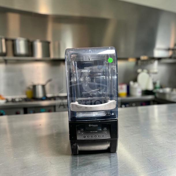 Vitamix The Quiet One VM0145 commercial blender with sound enclosure, top-tier condition, 34 programs, fully tested, 120V.