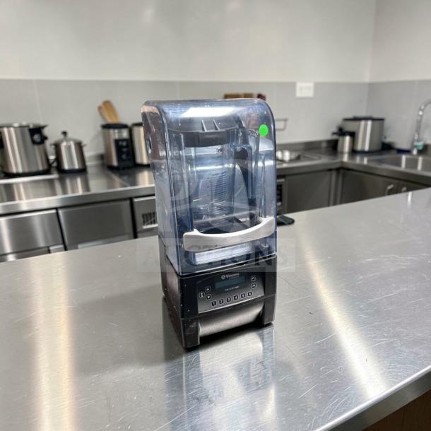 Vitamix The Quiet One blender, model VM0145, with sound enclosure, 34 programs, top-tier condition, 120V, fully tested.