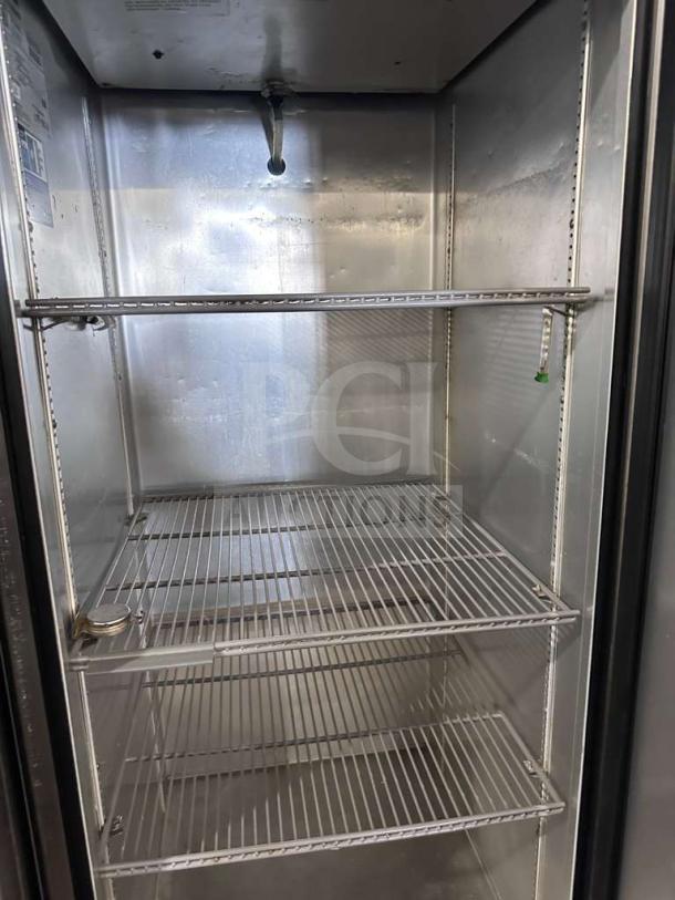 True T-23-HC commercial refrigerator, 27" single door, stainless steel, energy efficient, superior condition, fully tested.