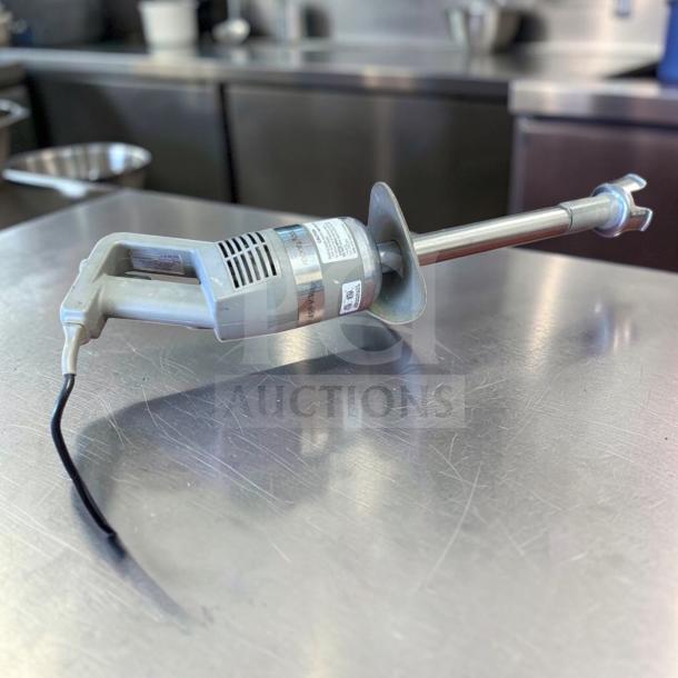 Robot Coupe MP450VV immersion blender, 18" shaft, variable speed, heavy-duty, elite condition, fully tested, operational.