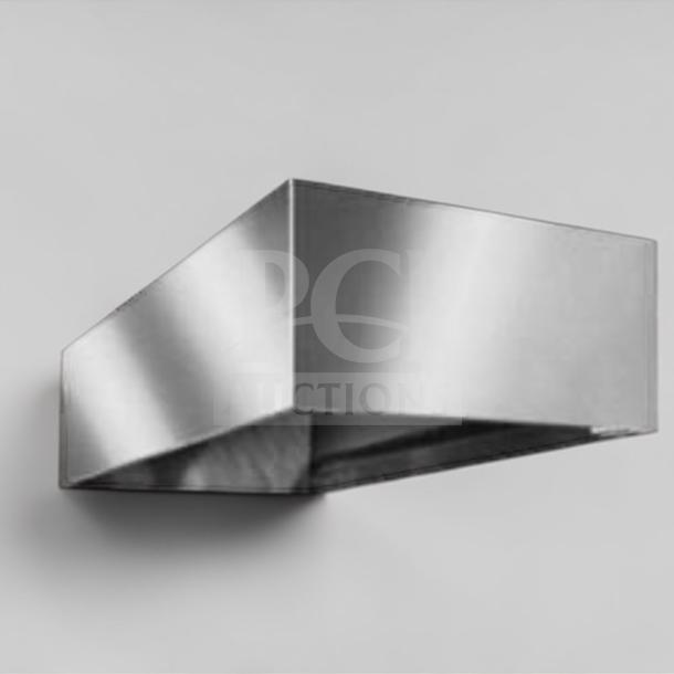 Halton stainless steel kitchen exhaust hood, commercial model HAL-L-HOOD-0767, outstanding condition, fully tested.