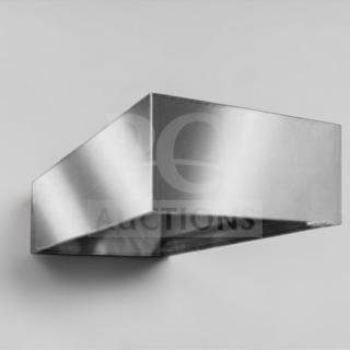 Halton stainless steel kitchen exhaust hood, commercial model HAL-L-HOOD-0767, outstanding condition, fully tested.