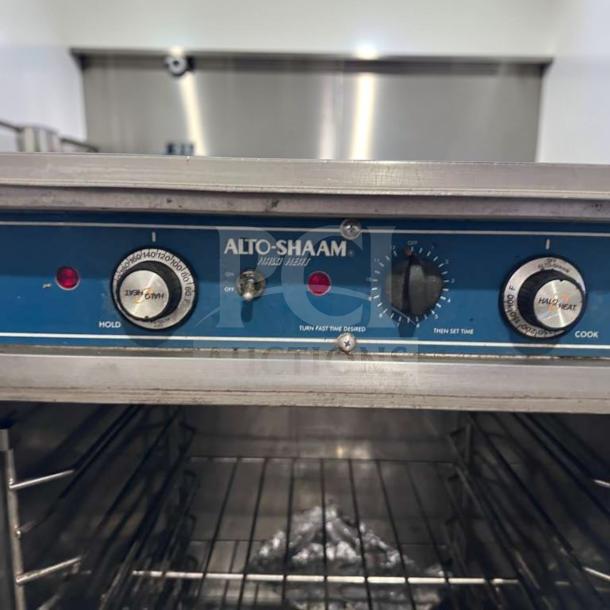 Alto-Shaam 1000-TH-II Cook & Hold Oven, classic controls, 120V, stainless steel, excellent condition, fully tested.