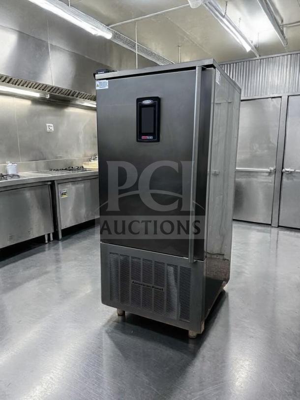 American Panel AP12BCF150-2-P HURRiCHiLL™ Blast Chiller, 24 pan capacity, stainless steel, excellent condition.