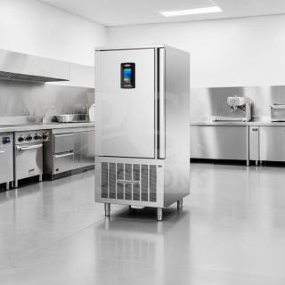 Exceptional Condition – American Panel AP12BCF150-2-P HURRiCHiLL™ Blast Chiller / Shock Freezer – 24 Pan Capacity – 208V / 3PH – Fully Tested & Operational!