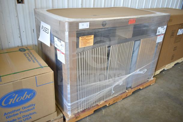 Brand new 2021 Hoshizaki PR60B Steelheart pizza prep table, 60", refrigerated base, 115V, scratch and dent, palletized.