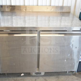 2023 Avantco 178ZWT48FHC Commercial 48" Worktop Freezer, stainless steel, front breathing, 3 1/2" backsplash, 115V.