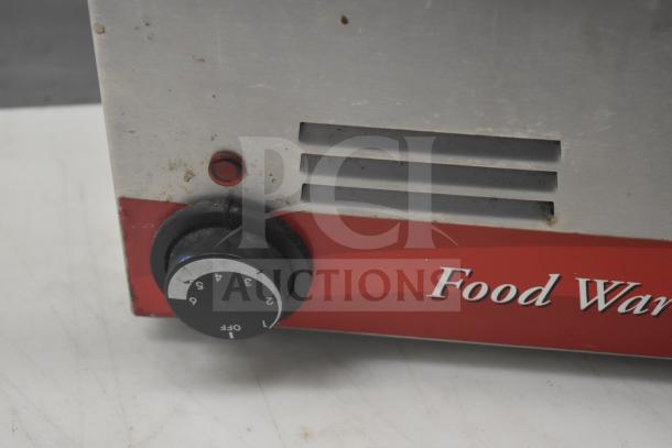 Avantco countertop food warmer, 120 volts, 1 phase, visible dial control, used condition with some surface marks.