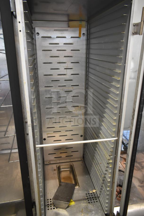 2024 BevLes HPIC-3836 commercial heated holding cabinet on casters, stainless steel interior, 120V, 1 phase, clean condition.