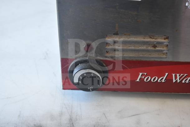 Avantco 7700 Commercial Food Warmer, visible temperature dial, slight wear, model 7700, 120V, 1 Phase.