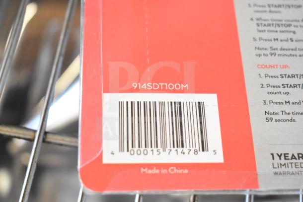 AvaTime digital timer and Mean Well LRS-150-12 power supply, barcode 400015714785, Made in China label.