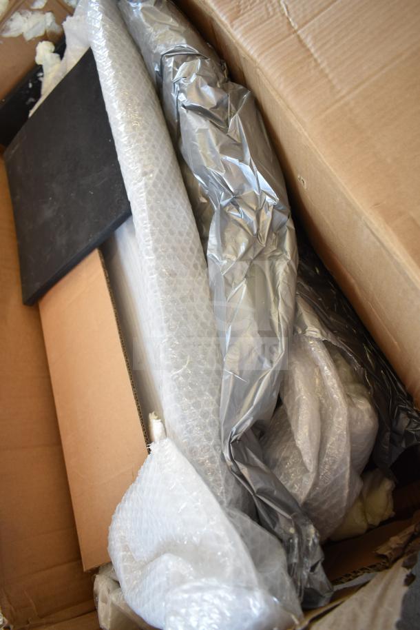BRAND NEW SCRATCH AND DENT! VHT Auto Bumper in box, partially wrapped in bubble wrap and protective film.
