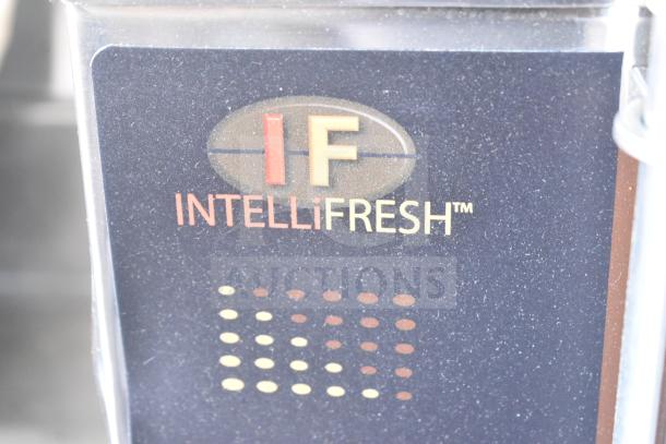 Curtis GEM3IF 1.5 Gallon Satellite Coffee Server, IntelliFresh label, sleek design, ideal for high-capacity brewing.