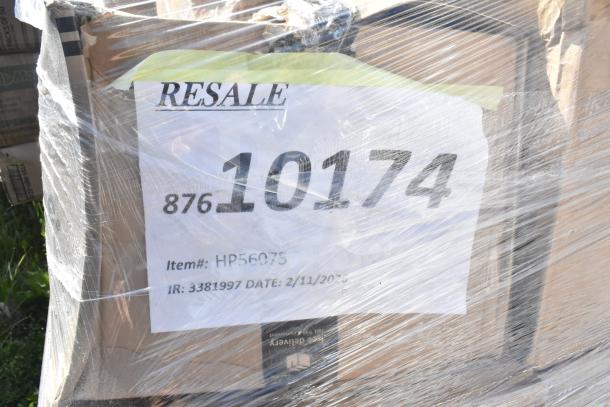 32 new scratch and dent items, including Vikan Green food service shovels, labeled with Item#: HP56075, date: 2/11/2021.