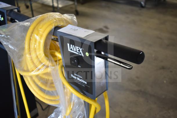 BRAND NEW Lavex Pro 978LPS20S 20" Heavy-Duty Rotary Floor Machine, 175 RPM, 120V, single speed. Scratch and dent condition.