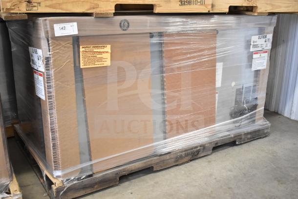 2024 Hoshizaki ULF60B Steelheart Undercounter Freezer, scratch and dent, 60", 2 sections, 115V, in packaging.